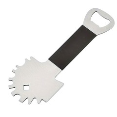 Stainless Steel Barbecue Scraper 17.5cm for Safe Effective Grill Cleaning
