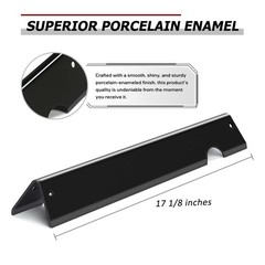 Flavorizer Bars 17 Inch Porcelain Steel Grill Heat Tents 5 Pack