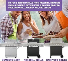 Set of 5 Burners for Home Depot Nexgrill 720-0830H, 5 Burner 720-0888 & Others
