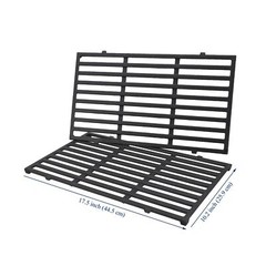 Utheer 7637 17.5 Inches Cast Iron Grill Grates for Weber Spirit 200 E210 E-22…