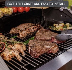 Stainless Steel Grill Grates for KitchenAid 740-0780 720-0745A 3 Piece Set