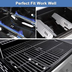 For Dyna Glo 2 Burner Grill Models DGF350CSP DGF350CSP-D Grill Replacement Parts