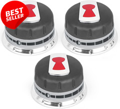 Weber Genesis 300 Grill Burner Knobs 88848 Replacement 2011-2016 3 Pack – US