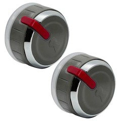 Replacement Control Knobs Compatible with Weber Genesis II 66754 – 2-Pack Grill