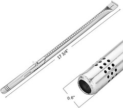 Gas Grill Replacement Parts Kit Heat Plate Tent Shield Tube Burner Charbroil