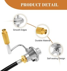 Replacement Propane Regulator for Coleman Grills, High-Quality Materials