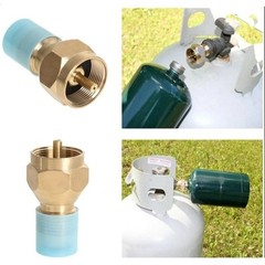 1lb Tank Adapter Gas Refill Adapter Camping Accessories Effortless Refilling