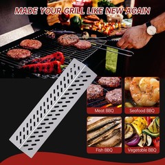 Cozilar 16516 16631 16520 Grill Burner for 4 Burners Bull Grill Replacement P…