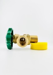 100lb Propane Vapor Tank Service Valve Coupler Bbq Pol 100 Lb Grill Heater Lpg 0