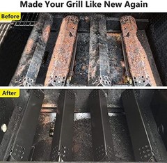 19/16 Inch Heat Plate for Grill Master 720-0697 Nexgrill 720 Porcelain Steel 4