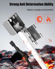 Grill Igniter Kit Fit for Charbroil Gas2Cal Gas/Charcoal 3 Burner Hybrid 4633…