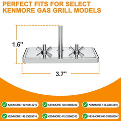 3.6″ Grill Temperature Gauge for Nexgrill 720-0882A 720-0898 720-0864R 720-08…