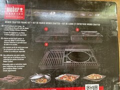 Weber Crafted Frame Kit 7677 Genesis 2016+ Outdoor Kitchen Grill Accessory NIB