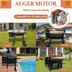 Durable 2.0RPM Auger Motor for Camp Chef, Traeger Grills – Easy Install