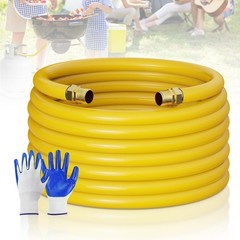CSST Gas Line 70Ft 3/4”, Professional Underground Flexible Gas Line with 2 B…