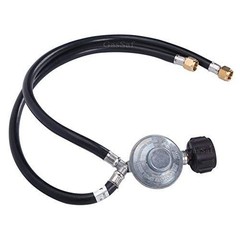 Y-Splitter Propane Regulator Double Hose Outlet Kit for Type1 QCC1 Tank