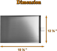 SUB025 Drip Tray Replacement Parts for Traeger Drip Pan Tailgater 20 Junior Elit