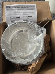 Genuine Weber Kettle Grill 22in Part # 69383 Ash Catcher Assy w/Smoke Indicator