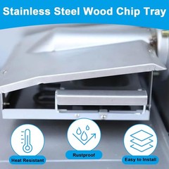 Wood Chip Tray Replacement for Masterbuilt 30/40-Inch Smokers 9007140023