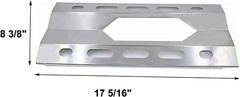 3-Pack Stainless Steel Heat Plates & Burners for Nexgrill & Kirkland Grills