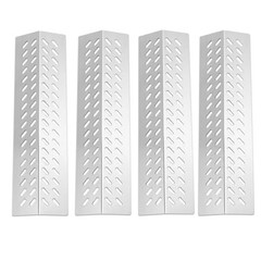Stainless Steel Flame Tamers, 4 PC Grill Heat Heat plate 17 10/16 x 5 8/16″