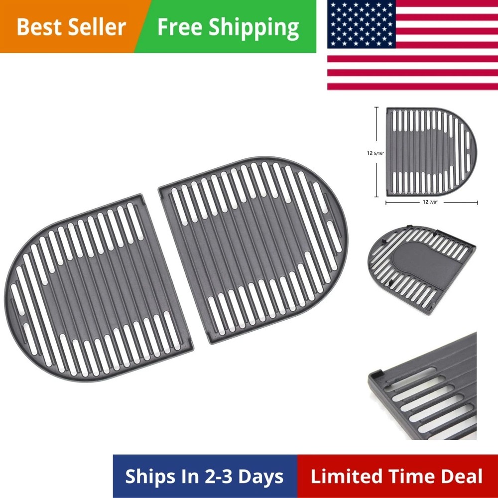 Matte Cast Iron Cooking Grate for Coleman Roadtrip Swaptop Grills LX LXE LXX,…