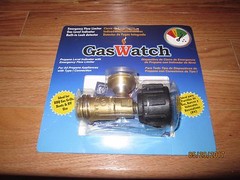 GAS WATCH Propane Tank Gauge Connection Brass Retrofit TVL-212