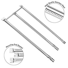 Replacement Grill Burner Tubes for Weber Genesis, Spirit 300, E310, E320 – 28.1