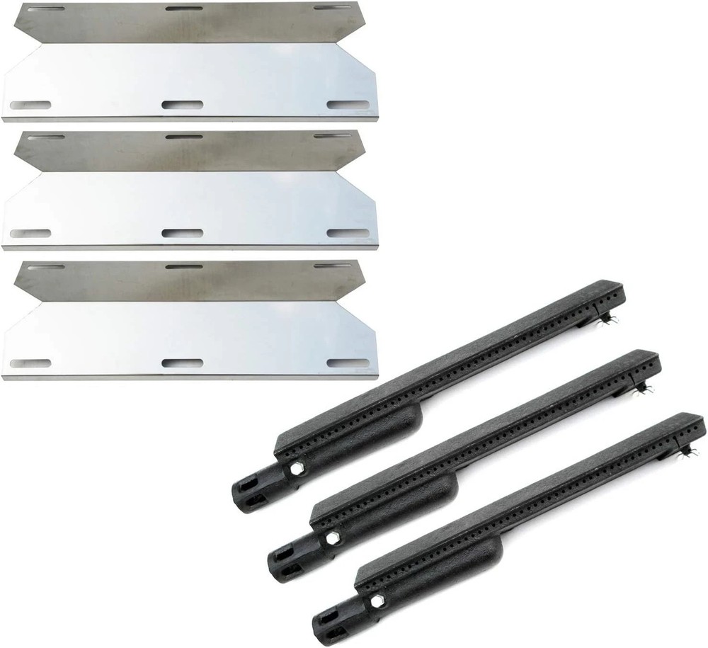 Jenn Air Gas Grill Parts Grill Repair Kit Replacement Heat Plates Burners 3 Pack