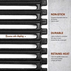 GGC 17″ Grill Grates Replacement for Charbroil Infrared 3 Burner 463242515 46…