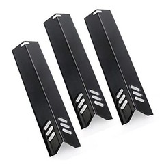 Grill Heat Plates Grill Burner Covers for Backyard Grill BY14 Porcelain Steel