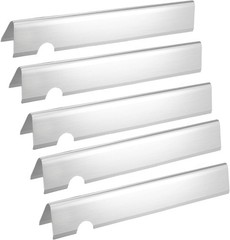 17.1″ Stainless Flavorizer Bars Fit Weber Genesis II / II LX 300 Series (5-Pack)