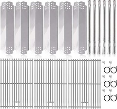 Hiorucet Grill Grates For Nexgrill 6 Burner 720-0896B Stainless