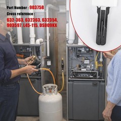 903758 Furnace Ignitor Kit, Gas Furnace Hot Surface Igniter Replacement for N…