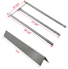Parts Kit Replacement For Weber Genesis Silver Gold Grill Burner Heat Plate