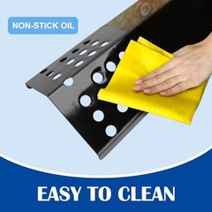 Heat Plates for Monument 4-Burner 41847NG 24367 35633 24633 Gas Black-4PCS