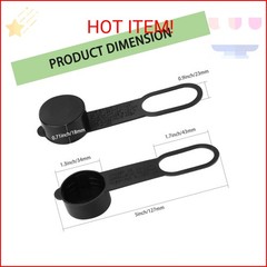 Timsec 10Pcs QCC1 Dust Caps for Propane Adapter and Gauge Fitting, Propane Tank
