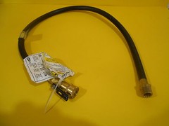 3′ 3/8″ ACCUFLEX HOSE QUICK DISCONNECT SHUT OFF SWITCH FOR LP GAS FREE SHIP