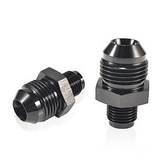 Aluminum -8AN Male Flare to 1/2 x 20 Male Thread 8AN to 1/2-20 Inverted