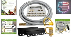 5395 Natural Gas Conversion Kit for Blackstone Grill 28″ 30″ 36″ Griddle, Pro..,