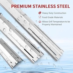 Adjustable Heat Plate Shield, Universal Heat Burner Tents, Heavy Duty 4 Pack