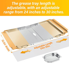 Grease Tray Replacement for Dyna Glo, Dynaglo, Nexgrill & Expert Grill Parts – U