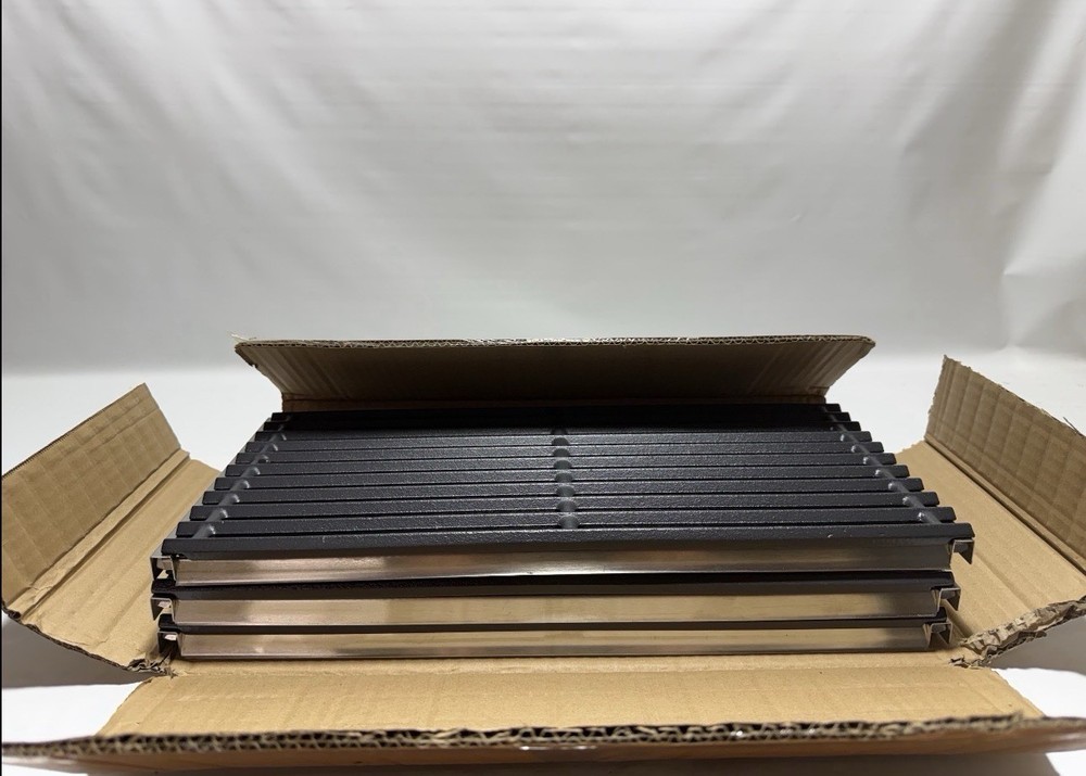 Charbroil Cooking Grates 17in Cast Iron Grill Replacement Plates Set