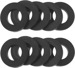 Propane Gas Adapter O-Rings, 10Pcs Propane Tank Gasket, Soft Rubber O-Ring (OD.