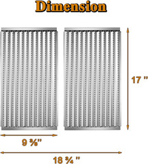 463642316 Emitter Plates Grill Replacement Parts for Charbroil Commercial Tru In