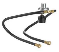 Grill Mark 80016A Stainless Steel Black Gas Line Hose & Regulator 21 L x 3 H in.