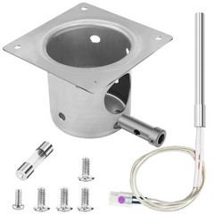 Fire Burn Pot and Hot Rod Ignitor Kit, Heavy Duty Fire Pot and Hot Rod/Grill …