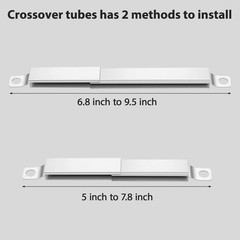 Utheer 304 Stainless Steel Carryover 5 inch – 9.5 inch, 4 Crossover Tubes