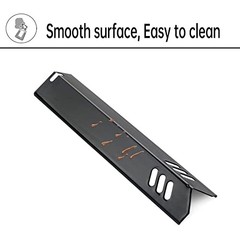 Grill Heat Plates Grill Burner Covers for Backyard Grill BY14 Porcelain Steel