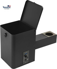 Pellet Smoker Hopper Assembly Kit, Electric Wood Pellet Smoker Grill Part with D